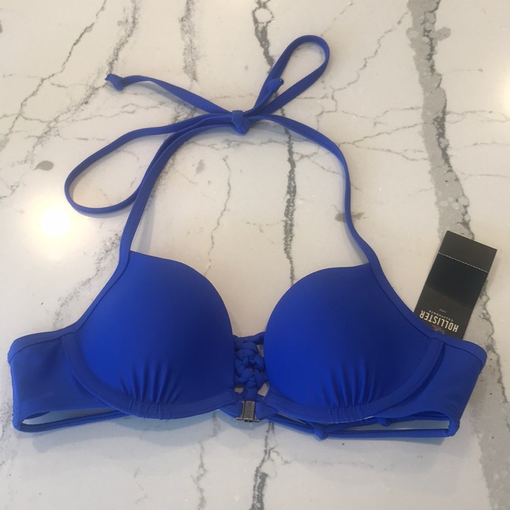 Royal Blue Bikini Top